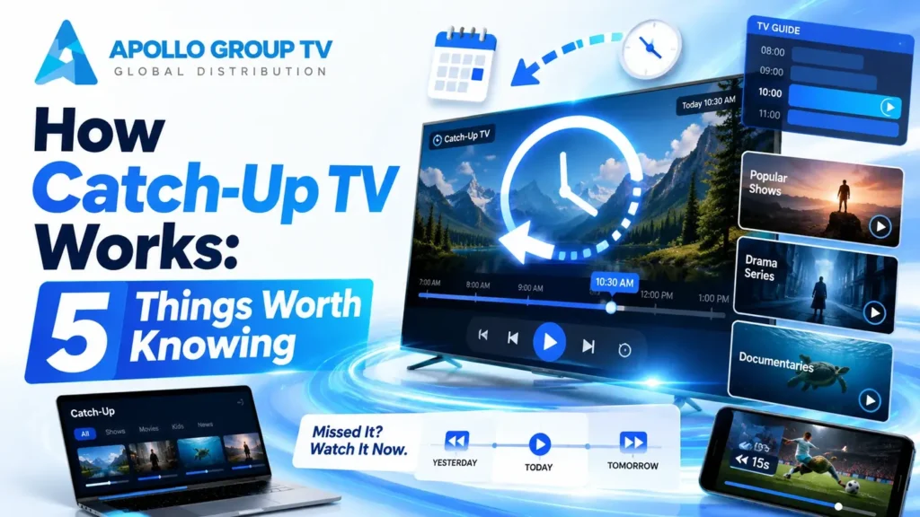 How catch-up TV works – 5 things worth knowing about replay, rewind and time-shift viewing