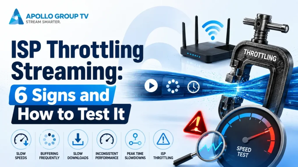 ISP throttling streaming: 6 signs and how to test internet throttling