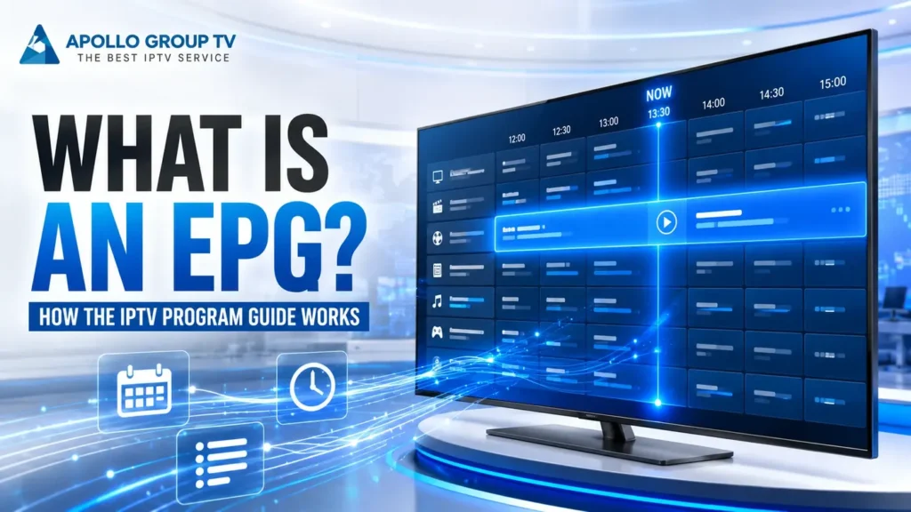 What is an EPG and how the IPTV program guide works